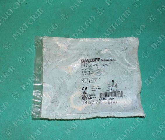 Balluff, BES M18MG-PSC16F-S04K, BES0070, Proximity Sensor Switch NEW