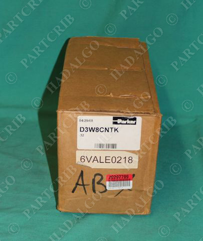 Parker, D3W8CNTK, Directional Control Valve NEW