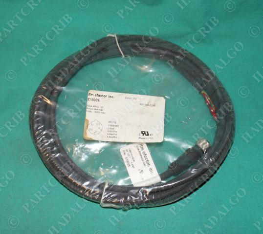 IFM, E18026, Efector Cordset Cable Cordset Plug