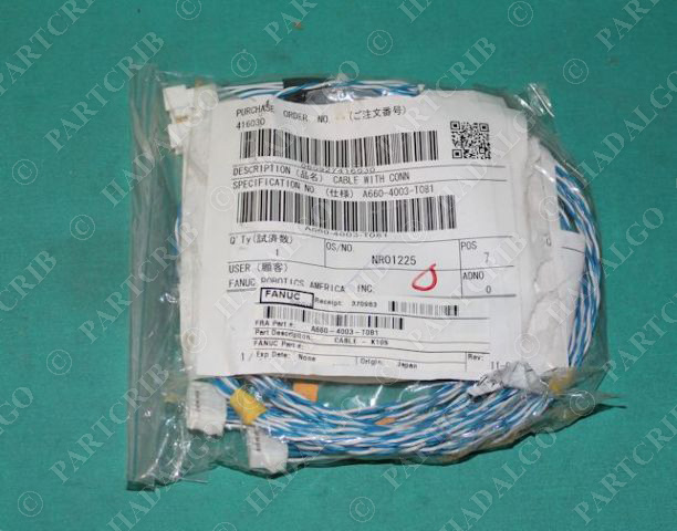 Fanuc, A660-4003-T081, Cable with Connector NEW
