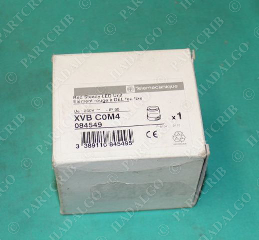 Telemecanique, XVB C0M4, Red Steady Beacon Light Lamp Stack LED Unit NEW