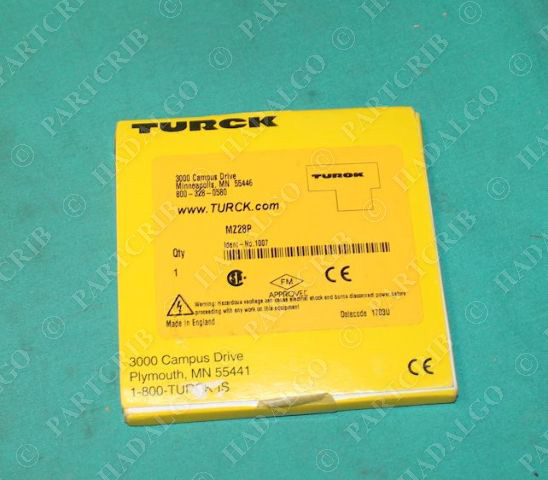 Turck, MZ28P, 1007, Shunt Diode Safety Barrier Escha RFID NEW