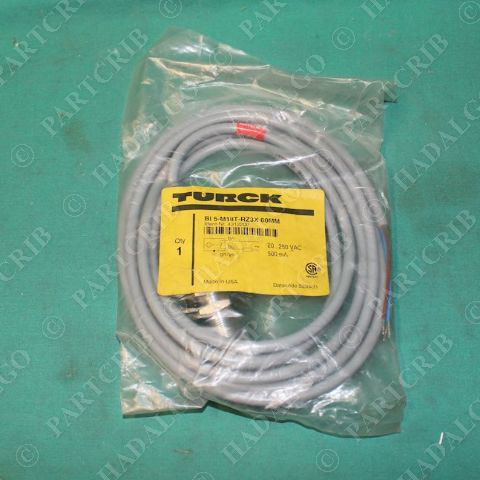 Turck, BI5-M18T-RZ3X60MM, 4312200, Inductive Proximity Sensor Switch NEW