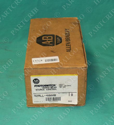 Allen Bradley, 42RLL-4000B, Trans-Beam Photoswitch NEW