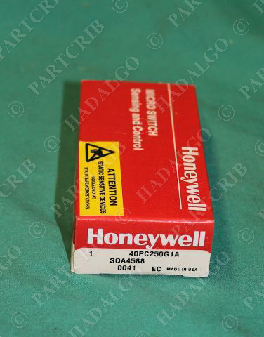 Honeywell, 40PC250G1A, PK 88820, 40PC Miniature Signal Conditioned Pressure Sensor NEW