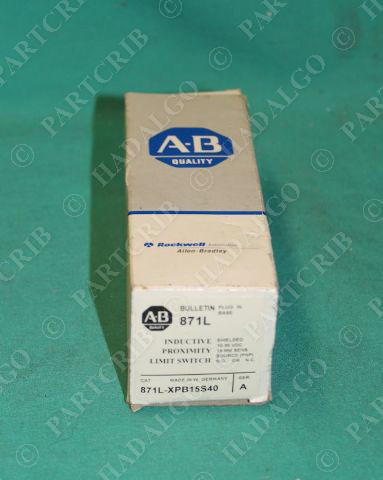Allen Bradley, 871L-XPB15S40, Proximity Switch Sensor