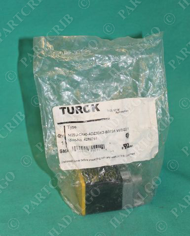 Turck, NI25U-CK40-ADZ30X2-B3131-W/BS-2.1, 4280291, Proximity Sensor Switch NEW