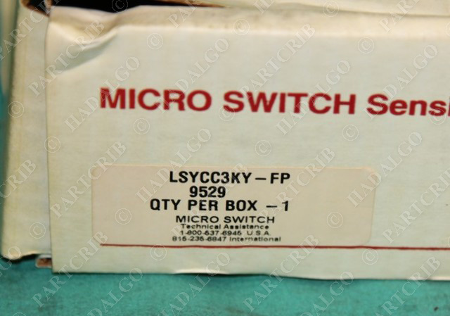 Honeywell, LSYCC3KY-FP, Micro Limit Switch 6P NEW Sealed