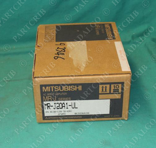 Mitsubishi, MR-J20A1-UL, AC Servo Amplifier 1PH NEW