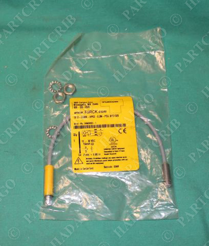 Turck, BI2-EG08K-AP6X-0.2M-PSG-3F/S1589, S4669483-1, Inductive Switch Proximity Sensor NEW