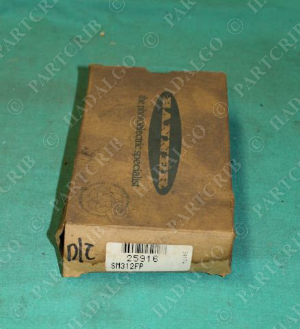 Banner, SM312FP, 25916, Mini Beam Fiber Optic Sensor Switch