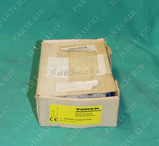 Turck, FCS-GL3/4A4-NA, 6870428, Ex0 Flow Control Switch NEW