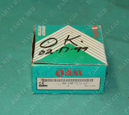 Sunx, EX-14A, Photoelectric Sensor Switch Panasonic Matsushita Electric