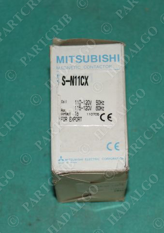 Mitsubishi, S-N11CX, S-N11CX-AC120V, Magnetic Contactor Relay Starter NEW