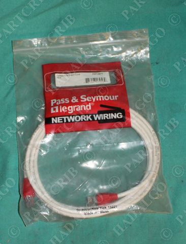 Pass & Seymour, PSPC5B10, Category 5e Patch Cord 10ft NEW