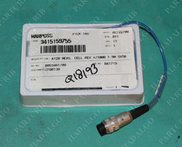 Marposs, A120, 3415159755, Measuring Cell Transducer Gauge Gage LVDT