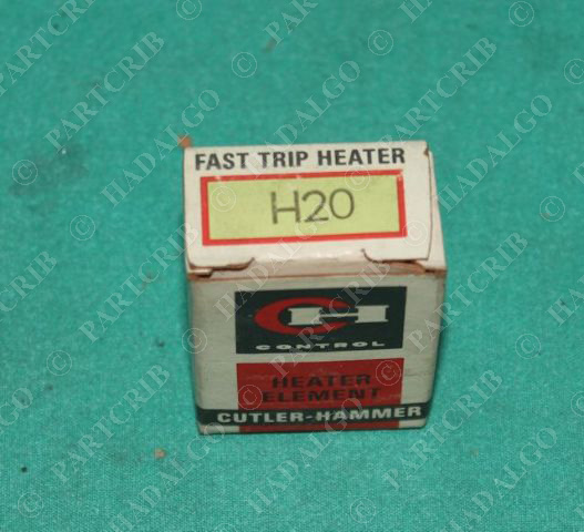 Cutler Hammer, H20, Fast Trip Heater Motor Overload Starter