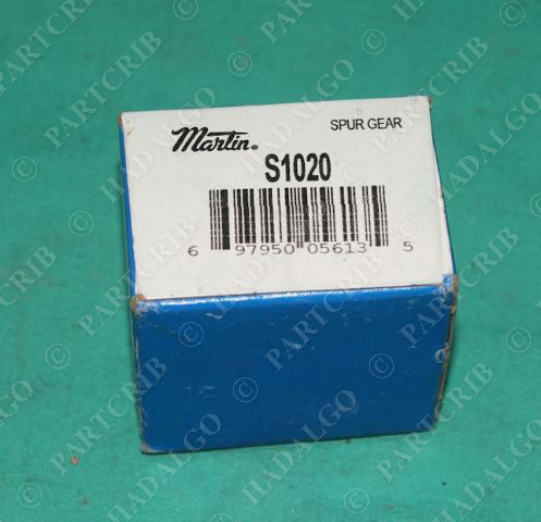 Martin, S1020, Spur Gear 14 1/2 Deg Steel Sprocket NEW