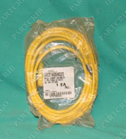 Brad Harrison, 804001K05M020, Micro Change 4Pole Female 90deg 2M Cordset