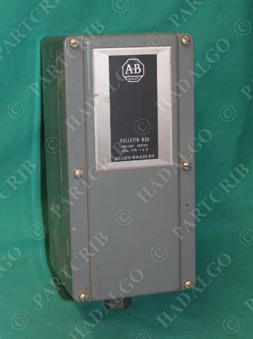 Allen Bradley, 836-C6J, 836-CS, Pressure Control Switch NEMA Type 4&13 NEW