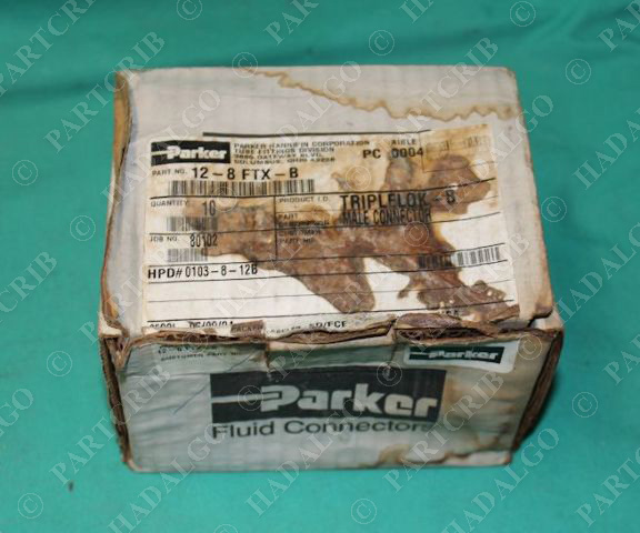 Parker, 12-8 FTX-B, Triplelok-B Connector NEW