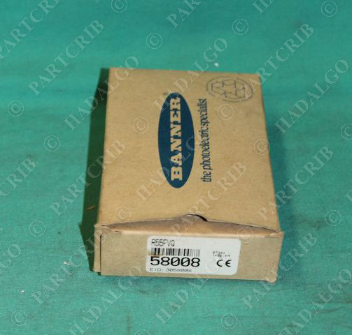 Banner, R55FVQ, 58008, Fiber Optic Color Mark Sensor NEW