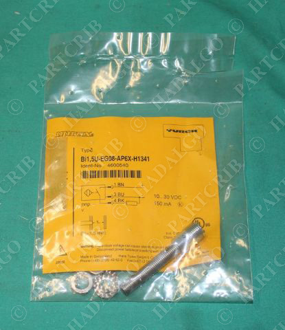 Turck, Bi1.5U-EG08-AP6X-H1341, 4600540, Bi1 5U EG08 AP6X H1341, Uprox Proximity Switch Sensor OEM
