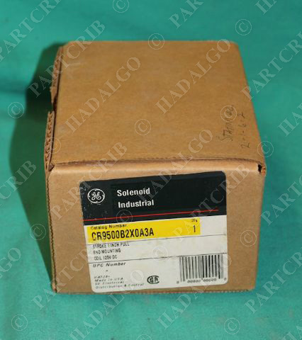 GE, CR9500B2X0A3A, 15D4G77,  General Electric Solenoid Stroke 1