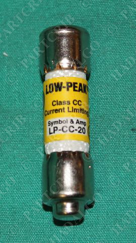 Bussmann, LP-CC-20, 20a Amp Cooper Buss Low Peak Current Limiting Fuse NEW