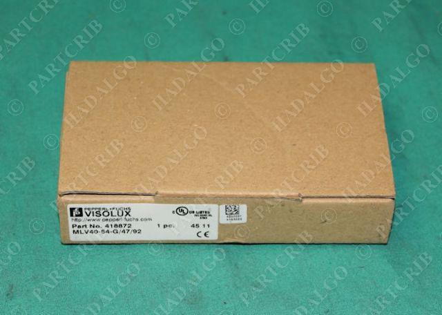 PepperL + Fuchs, MLV40-54-G/47/92, 418872, Photoelectric Sensor Switch NEW