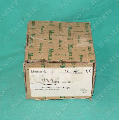 Klockner Moeller PKZ2 ZM-10 Circuit Breaker Overload 6-10a 10 amps Protector NEW