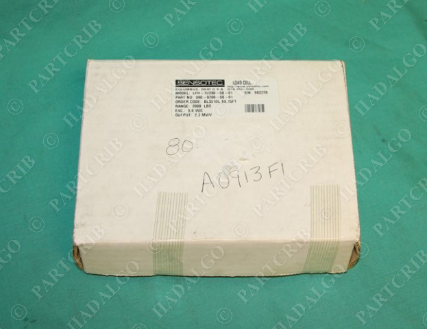 Honeywell Sensotec LFH-71/280-08-01 060-0280 2000lb load cell loadcell sensor