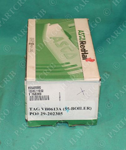 Asco Red-Hat 8320A090MO Solenoid Valve 120v 8320A090 .25