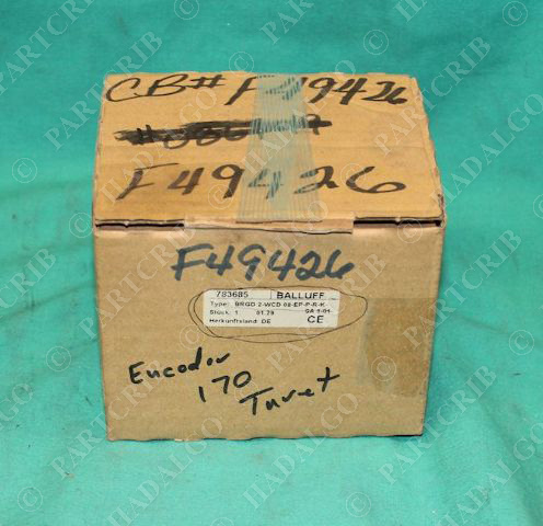 Balluff BRGD 2-WCD 08-EP-P-R-K-SA1-01 Rotary Encoder WCD08 783685