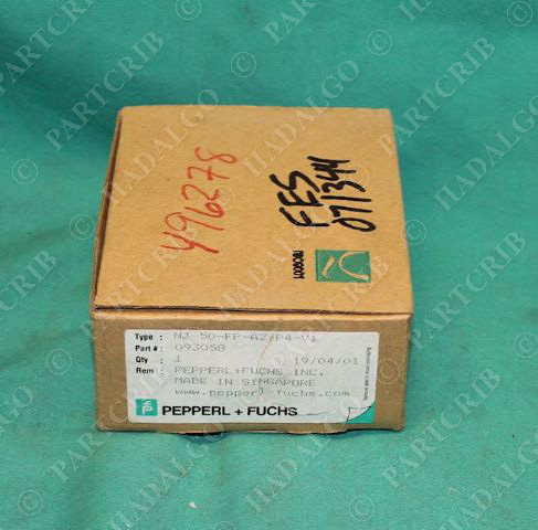 PepperL+Fuchs NJ 50-FP-A2-P4-V1 Proximity Sensor 10-60VDC NJ50 Inductive NEW