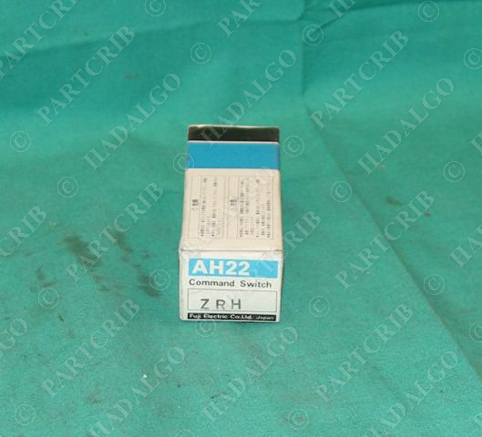 Fuji, AH22 ZRH, Command Switch AH22-Z H RED Light Button Pilot push Lamp NEW