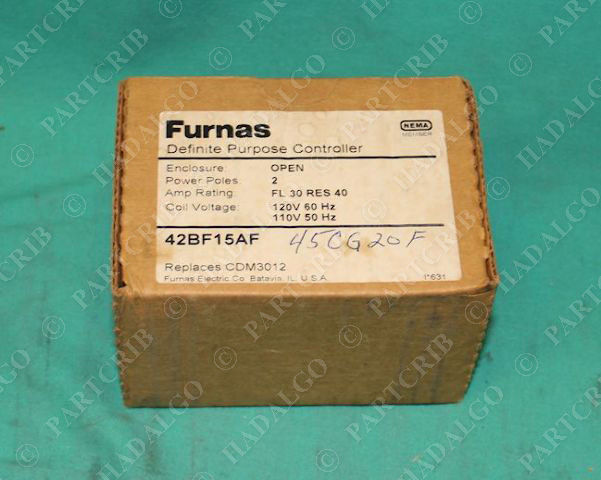 Furnas 42BF15AF Definite Purpose Controller 2Poles NEW