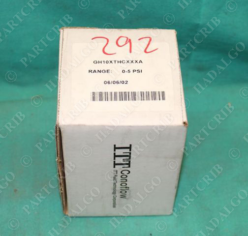 ITT GH10XTHCXXXA Conoflow Regulating Valve NEW