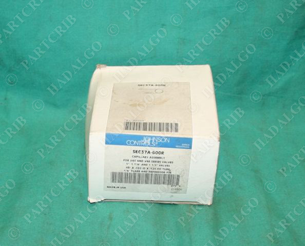 Johnson Controls SEC37A-600R Capillary Assembly V46/V48 Valves Copper Coil NEW
