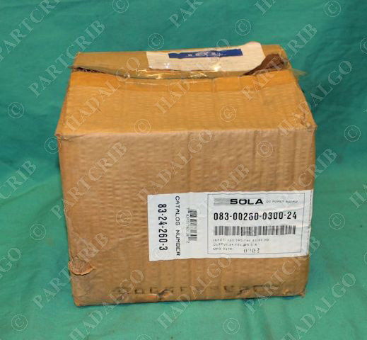 Sola 83-24-260-03 DC Power Supply 120/240VAC 24v 24vdc NEW