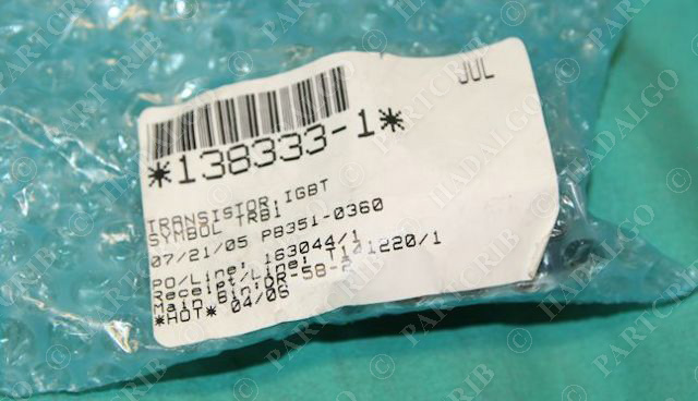 Toshiba MG25M1BK1 Transistor PB351-0360 IGBT Symbol PB3510360