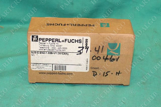 PepperL+Fuchs NJ3-C-E02-1.025-V1 Proximity Sensor NEW