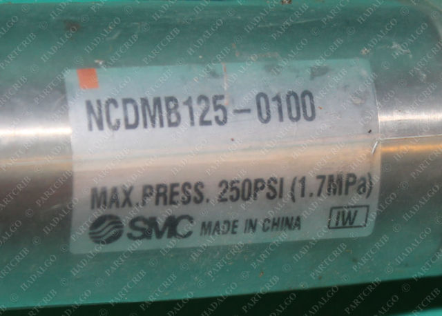 SMC, NCDMB125-0100, Pneumatic Cylinder Air