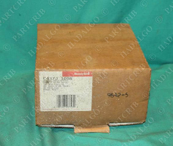 Honeywell C437J-1008 Gas/Air Pressure Switch 1-26