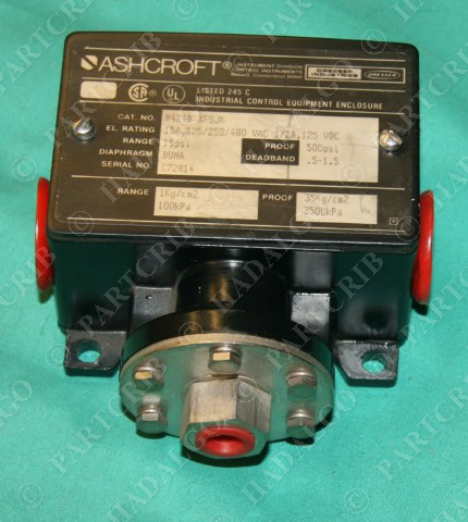 Ashcroft B424B XFSJK Pressure differential switch NEW