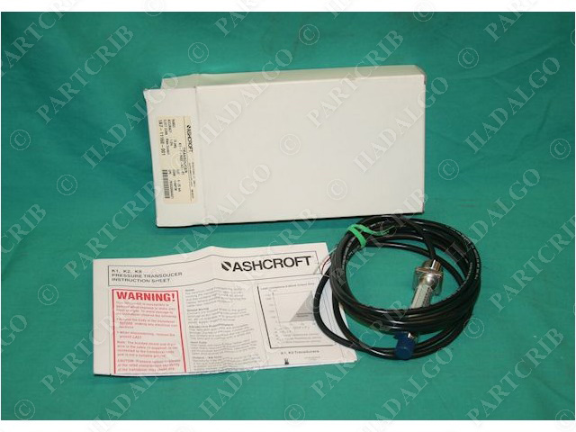 Ashcroft ASH-K1-7-M02-42-P7 Pressure Transducer Sensor 30psig 1VA-28690-013 NEW