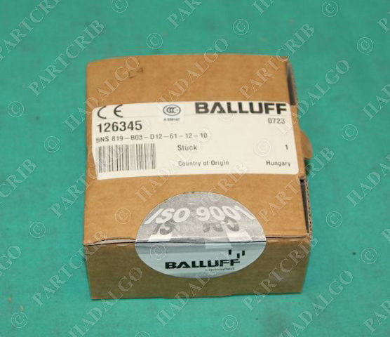 Balluff BNS-819-B03-D12-61-12-10 Limit Switch Mounting Base 126345 NEW