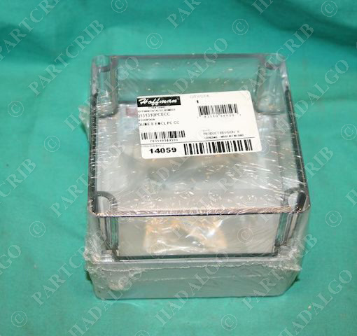 Hoffman 14059 J Box Type4x/ Clear Screw CVR Q131310PCECC Q-13138PCE 12407-327