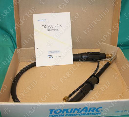 Tokinarc TK-308-RR-N Torch Assy Air Cooled Straight 1.0M Mig Welding robot NEW