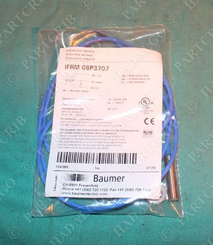 Baumer IFRM 08P3707 Inductive Sensor NEW